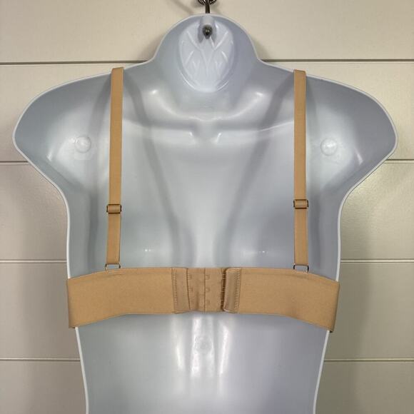 Lively Wireless Lace Bralette Bra Beige sz M - Picture 4 of 5